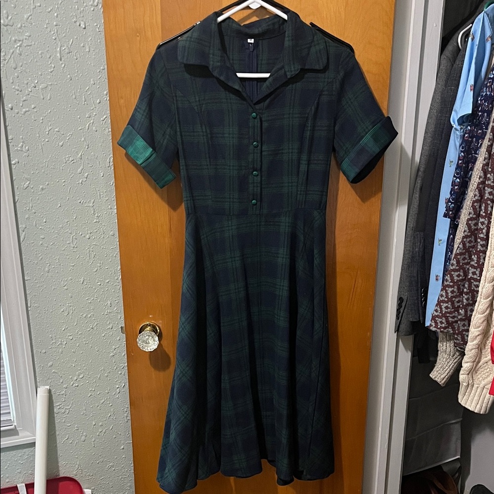 NWOT Blackwatch Plaid Dress